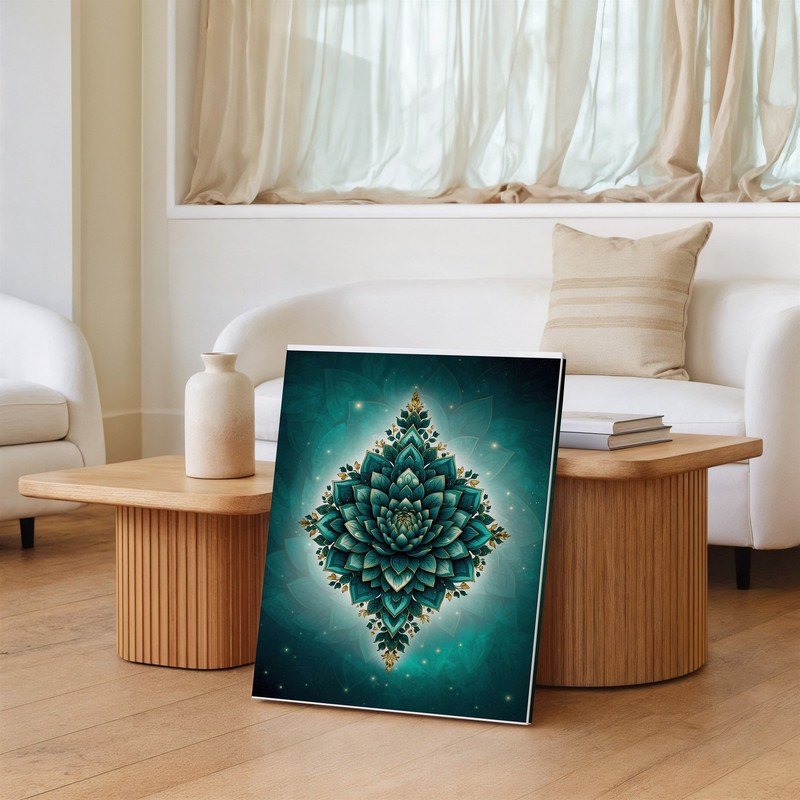 Create An Intricate Mandala Design Featuring A Wall Art Canvas Print Home Decor gallery