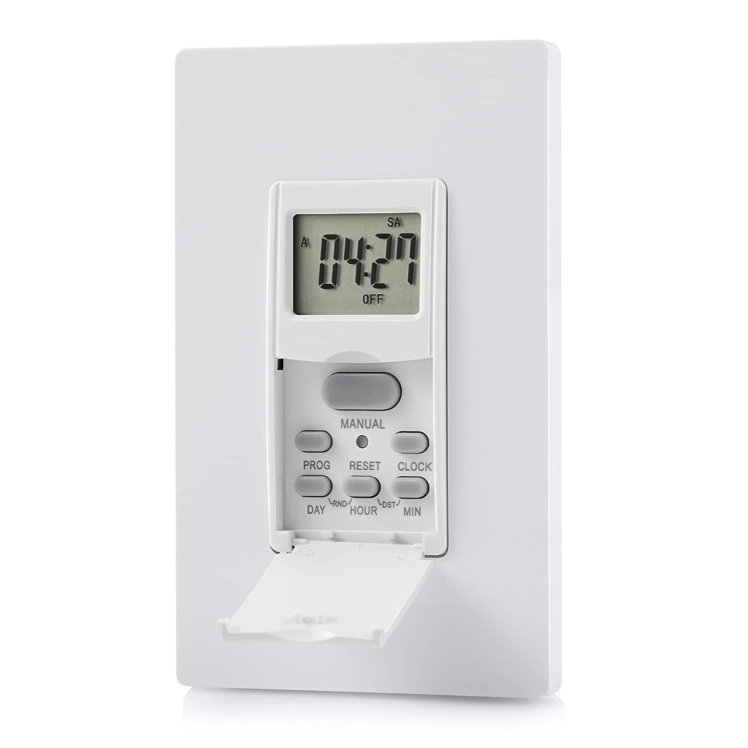 DEWENWILS 7 Day Programmable In Wall Timer Switch for Lights & Fans ETL gallery