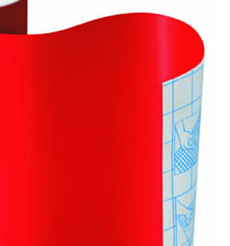 Solid Color Fire Engine Plain RED Vinyl Contact Paper Shelf Liner Peel Stick gallery
