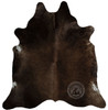 Real Cowhide Rug Chocolate - Size 6 x 7-8' gallery