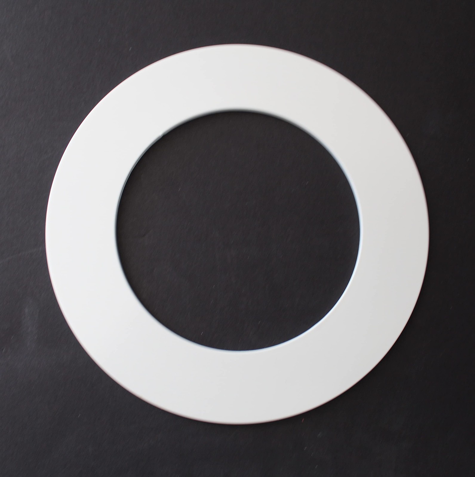 JSP Manufacturing Plastic 4.25" Light Trim Goof Ring for 4" 4 Inches, White gallery