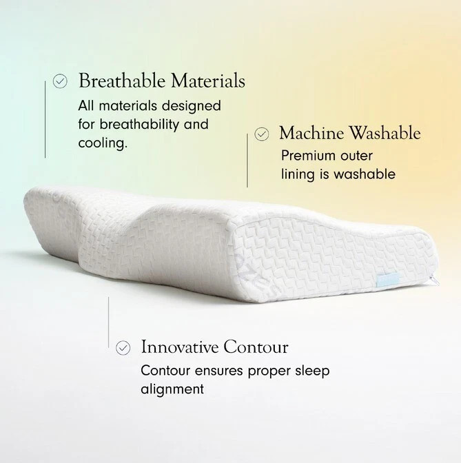 Dosaze Contoured Orthopedic Pillow - Standard gallery