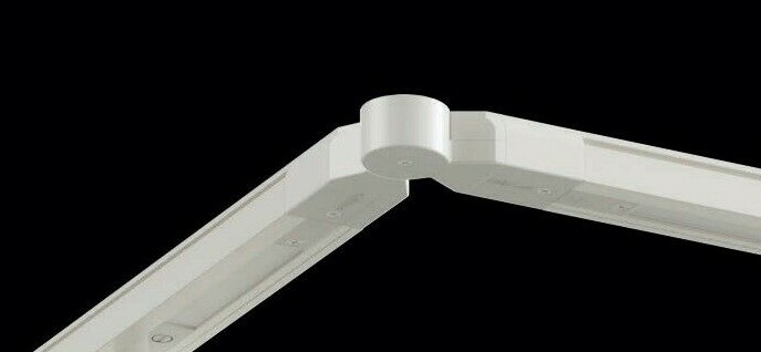 SMARTrack Angle Adjustable Connector, SMT-245-WH, (60-300 degrees), SMART TRACK gallery