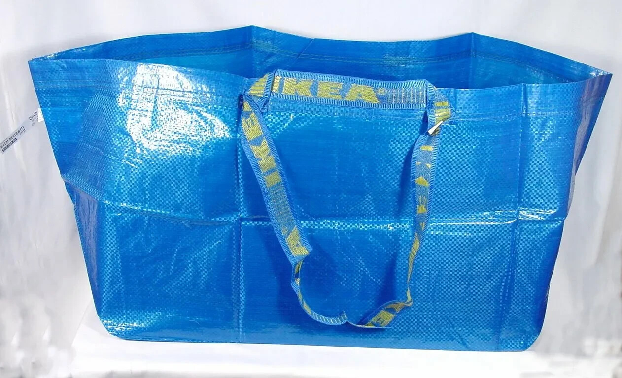 Frakta Large Reusable Shopping Laundry Travel Bag Recycle Quick Ship gallery