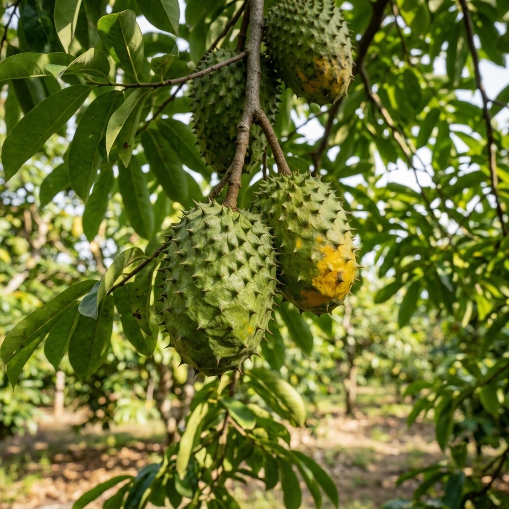 35 Pcs Soursop Tropical Fruit Seeds | Home Garden Tropical Fruit Seeds gallery