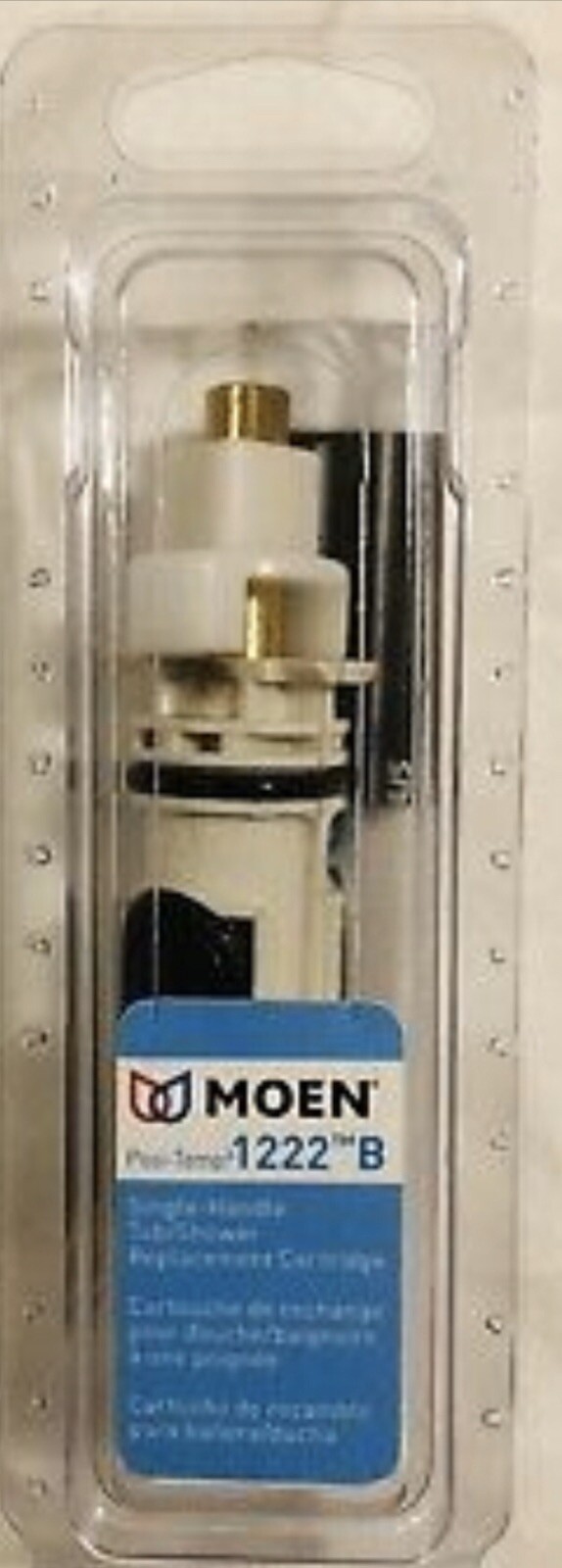 MOEN 1222B 1222 Single Handle POSI-TEMP OEM Cartridge In Retail Packaging gallery