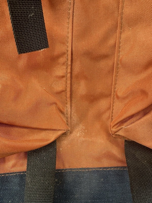 The North Face Hiking Backpack Orange/Black Adjustable Straps 5
