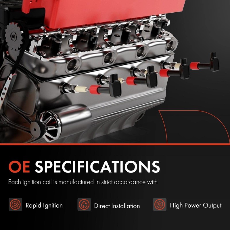 A-Premium Ignition Coil Packs Compatible Audi Volkswagen Vehicles - A3 gallery
