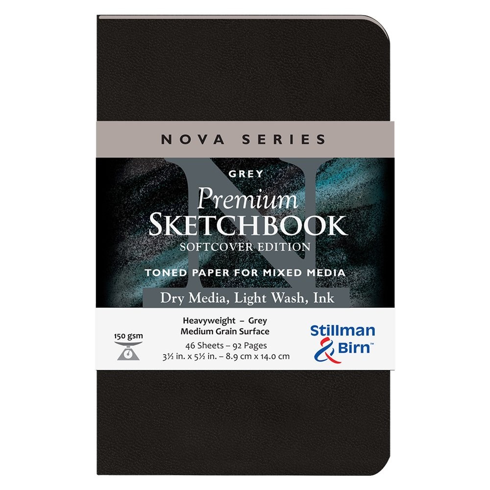 Stillman & Birn Nova Series - Softcover Sketchbook - Portrait 3 x 5 - 150gsm gallery