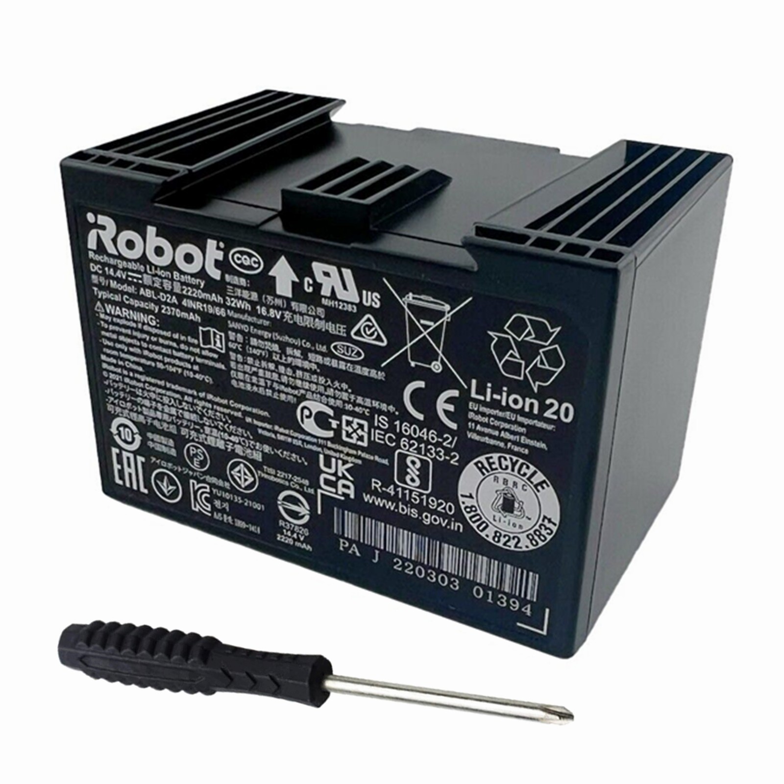 Genuine Battery ABL-D2 for iRobot Roomba i4 i5 i7 i8 e5 e6 j5 j6 j7 j6+ j7+ gallery