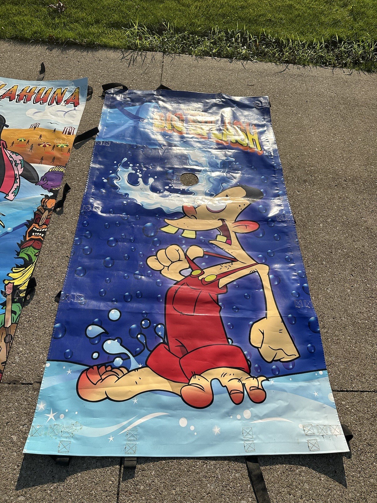 Commercial Dunk Tank The Big Splash PVC Banner Vinyl Replacement gallery