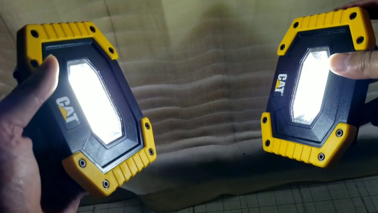 LED Portable Worklight 250  500 LUMENS Built In Magnets,Cat, gallery