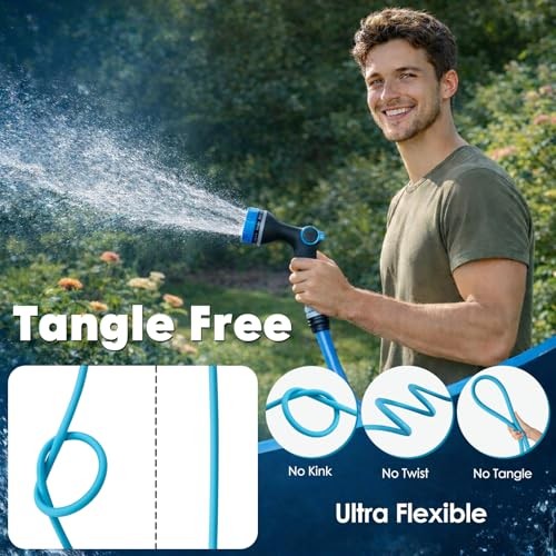 AAIN RV Drinking Water Hose with Storage Bag, 5/8" Lead-Free Drinking 75 FT gallery