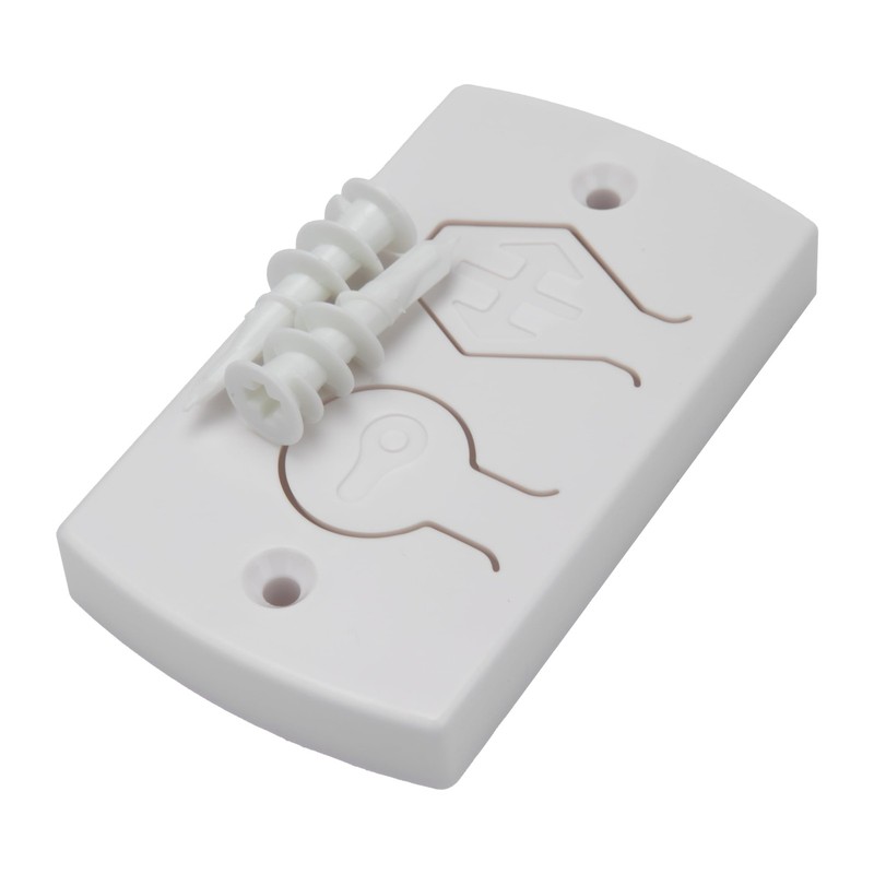 White Two Button Cover Plate, Inside Control Unit, for Wayne Dalton Garage Do... gallery