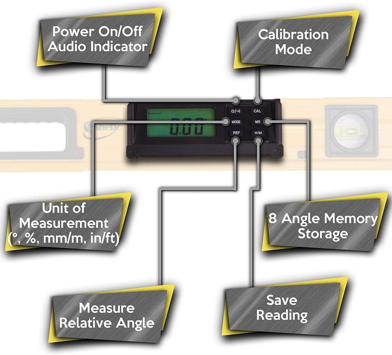 Smart Level 24 Inch Digital Level: Blending Accuracy And Practicality - Elect... gallery