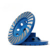 4" Diamond Segment Grinding Cup Wheel 5/8-11 Thread Grinder Concrete Granite Cut gallery