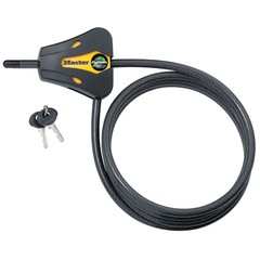 Master Lock Python Locking Cable 5/16 X 72” Yellow & Black
