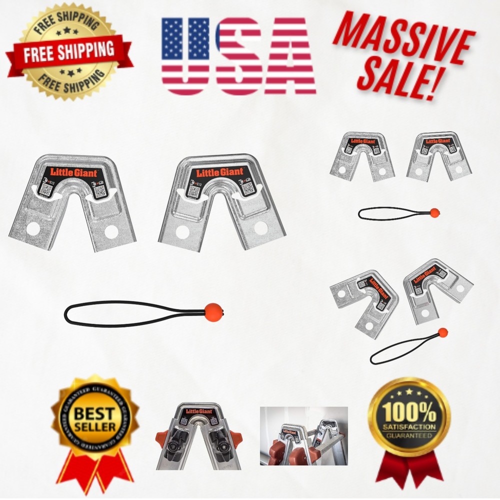 Multi-Position Aluminum Trestle Brackets - Transform Your Ladder Efficiently