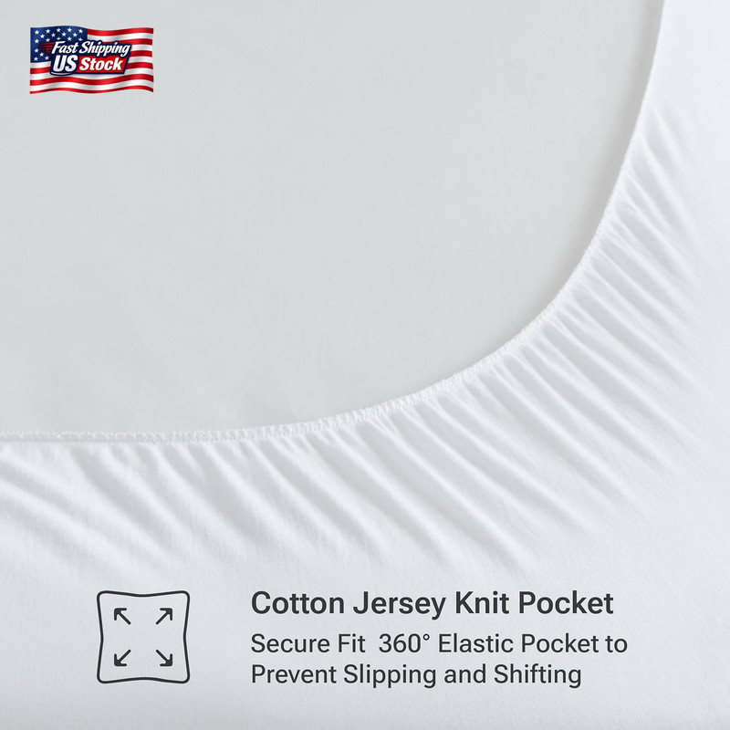 Sleep Philosophy Queen Mattress Pad, Cotton Mattress Protector Classic Cloud Qui gallery