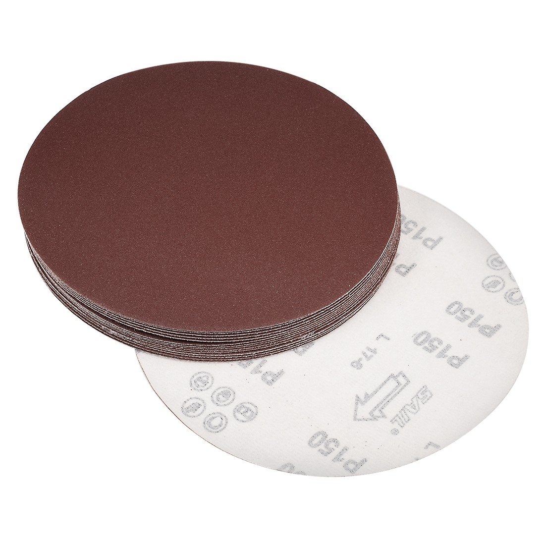 15pcs 8 Inch Hook and Loop Sanding Discs 150-Grits Sandpaper for Orbital Sander gallery