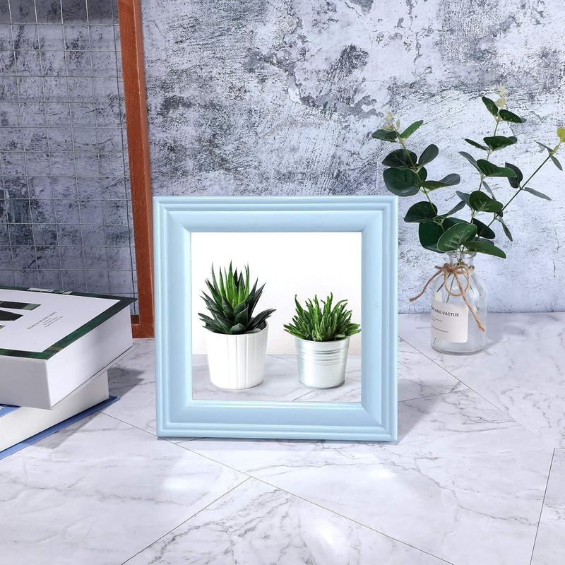 Thin and Lightweight Self-Adhesive Mirror Panels - 10x 6x6'' for Easy Decor gallery