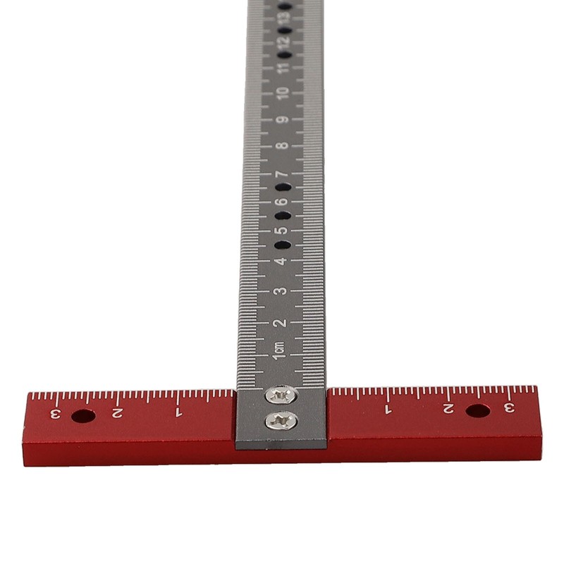 T Shape Square Ruler Designed For Professional Woodworking Applications gallery