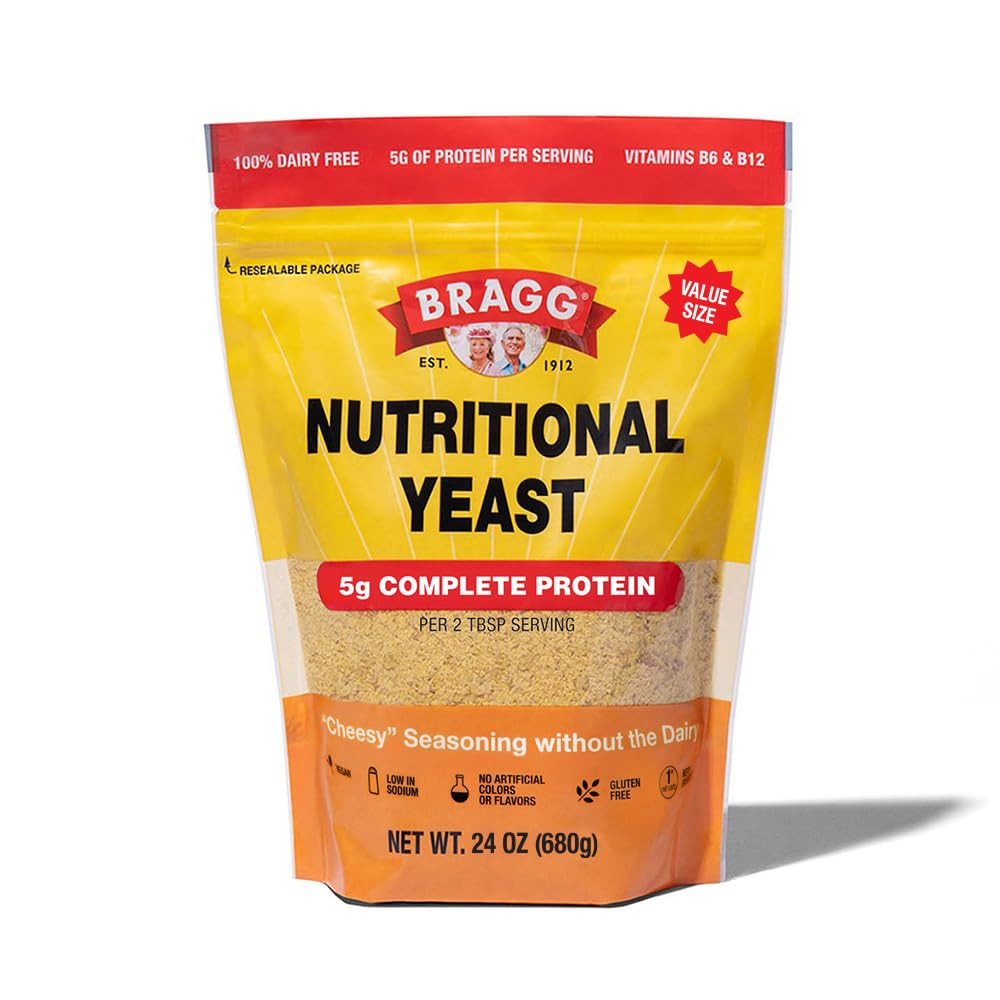 Premium Nutritional Yeast Seasoning - Vegan, Gluten Free – Good Source of Protei gallery
