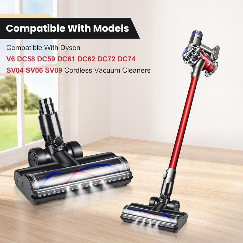 Replacement Head for Dyson V6 DC58 DC59 DC61 DC62 DC72 DC74 Cordless Vacuum gallery