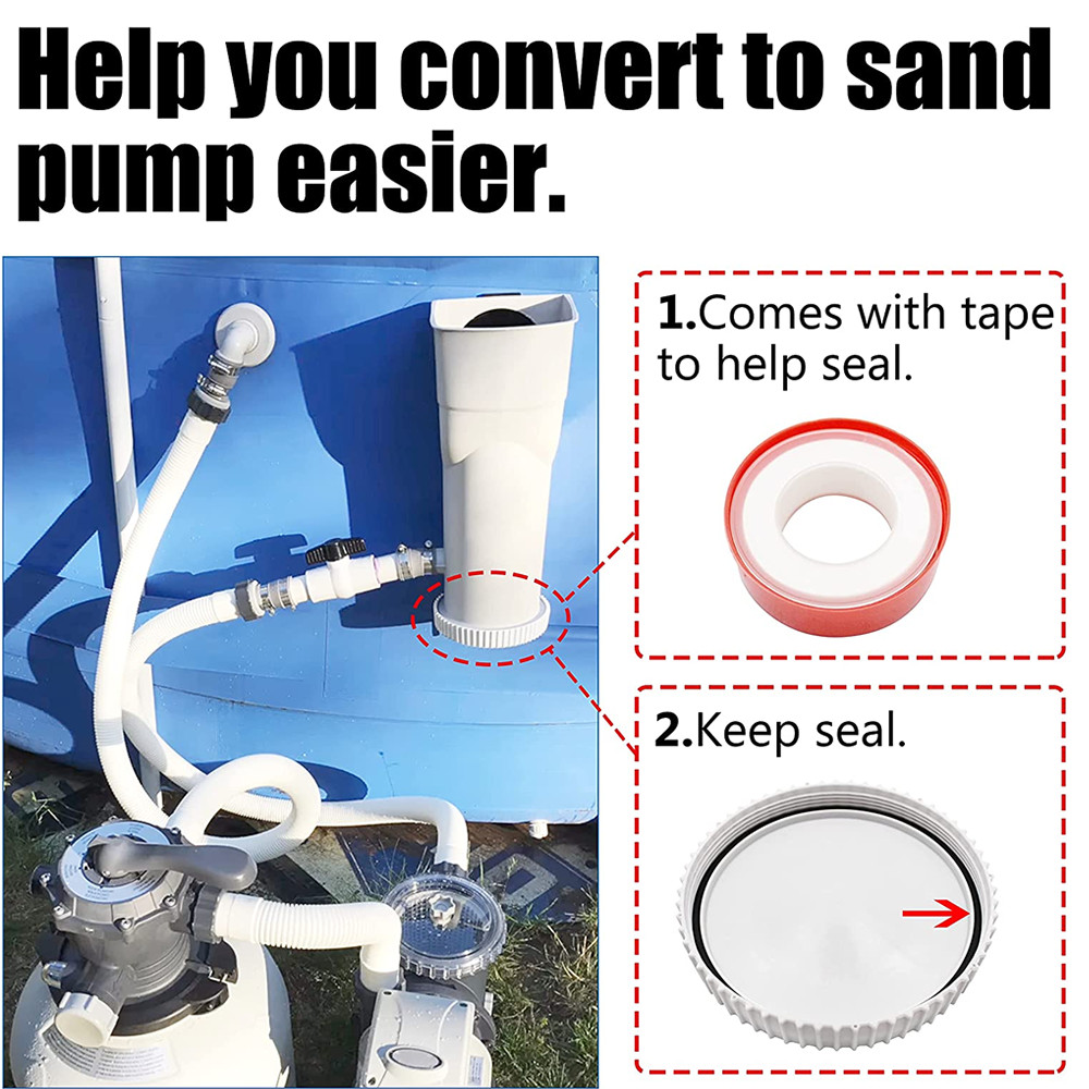 Conversion Kit for Your Skimmer Pump Wave SFX1000 and SFX1500 Sand Pump gallery