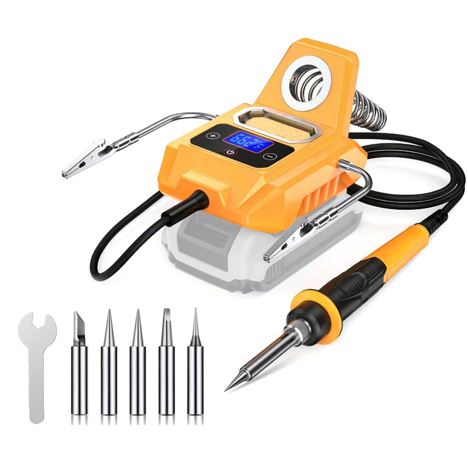 Wireless Soldering Iron Welding Tool for Dewalt 20V Max Battery Free Hands gallery