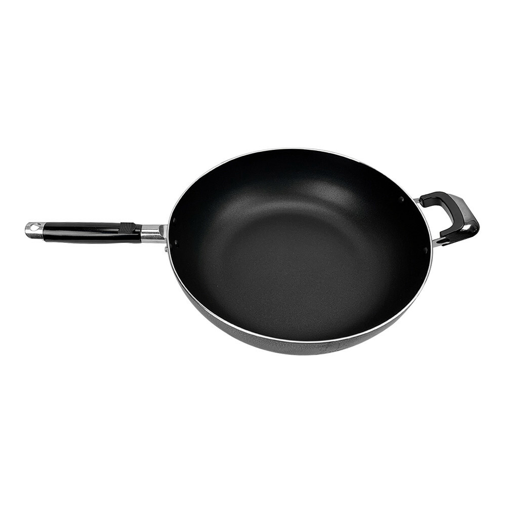 12''(30cm) Non-Stick Coating Wok Pan Side Handle Cooking Pot Cookware Kitchen gallery