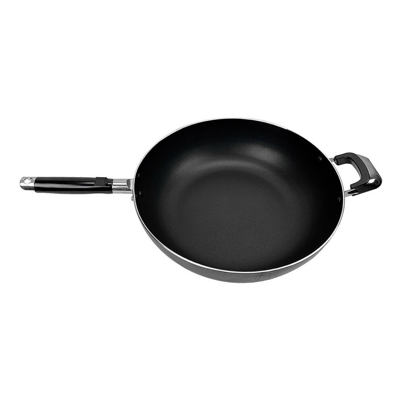 12''(30cm) Non-Stick Coating Wok Pan Side Handle Cooking Pot Cookware Kitchen gallery