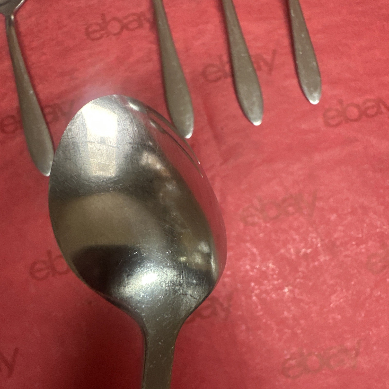 Oneida MOONCREST - Stainless Steel 7 pc. Flatware 5 Large Spoons 2 Small Spoon gallery