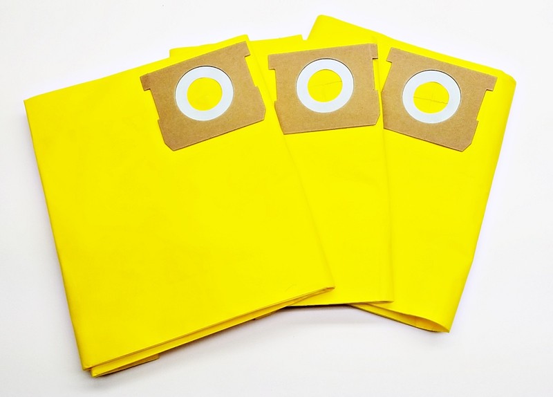 5 PACK 5-8 Gallon High Efficiency Replacement Dry Vacuum Bags - Type H Shop Vac gallery