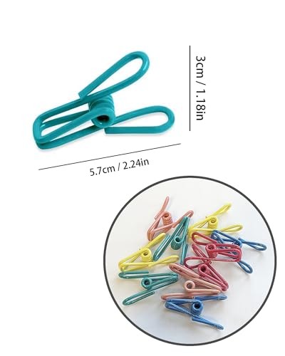 10 Packs Multi-Purpose Chip Clips High Elasticity Food Bag 10Pcs Multicolor gallery