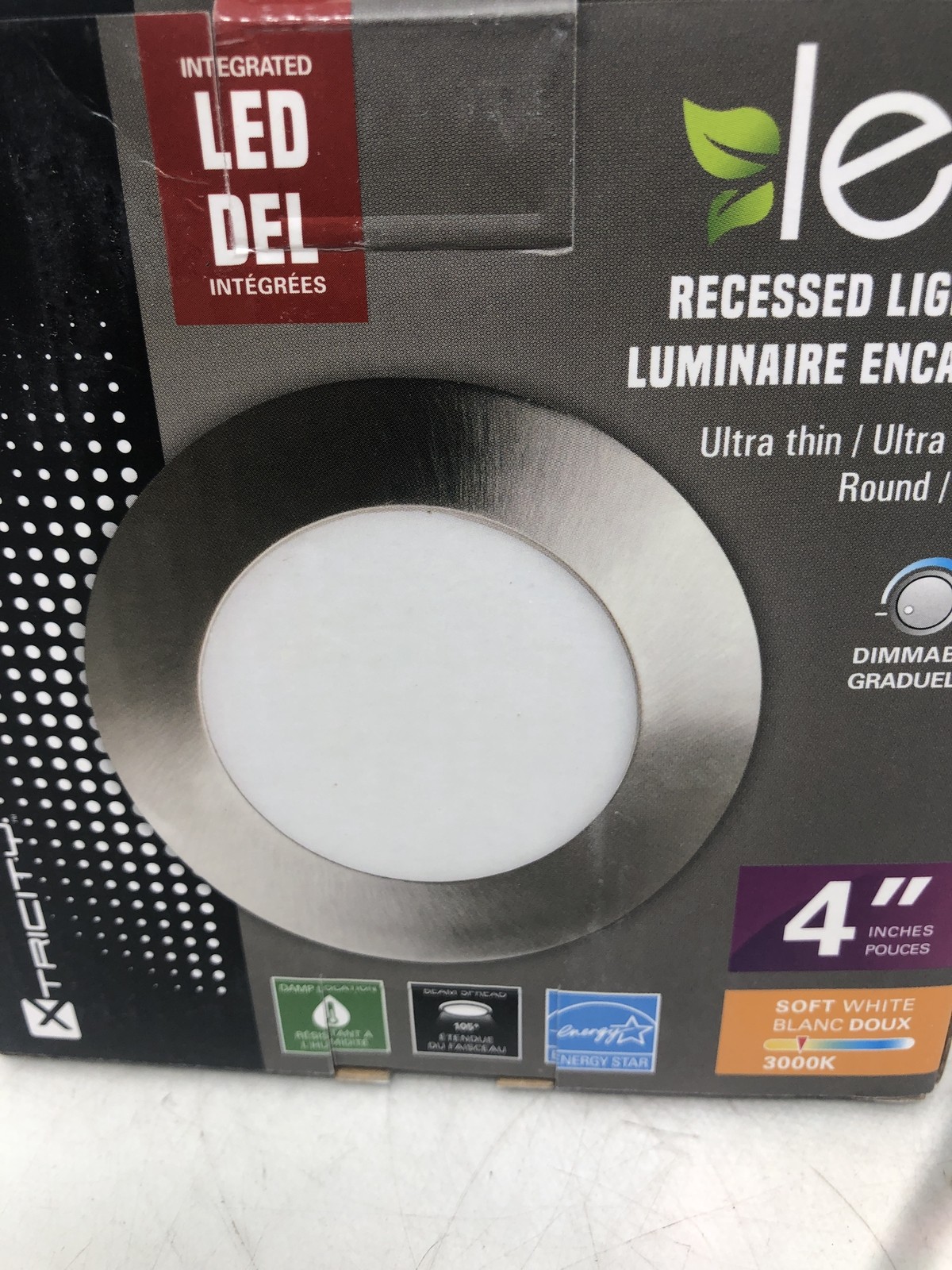 XTRICITY Led 750 Lumens 10 Watts 4 " Receessed Lighting Qty:1 gallery