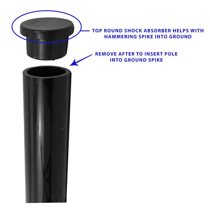 13ft Flag Pole In Ground Pole Pole & Stake Kit Outdoor Flag Pole Black 13' Pole gallery