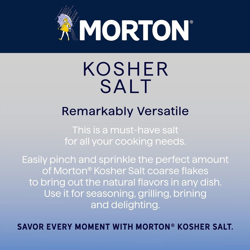 Versatile 48 Ounce Kosher Salt - Elevate Your Cooking with Extra-Fine Crystals gallery