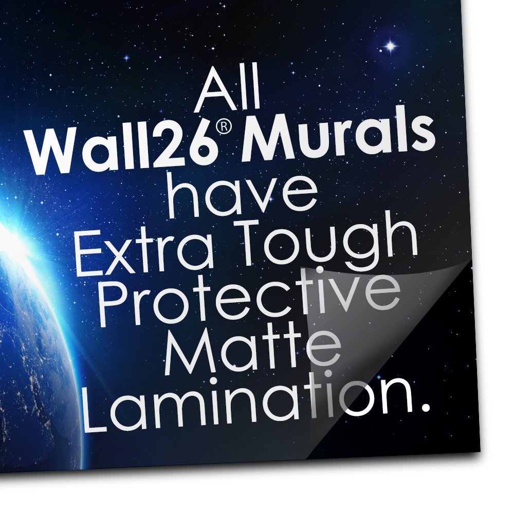 Window Looking Out Into a Green Forest and the Sun - Wall Mural - 36x48 inches gallery