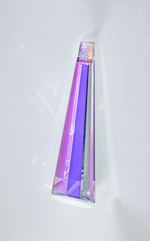 Ab - Asfour Crystal Suncatcher Prisms (3-inch) #505 6-Side Graduated Drop gallery