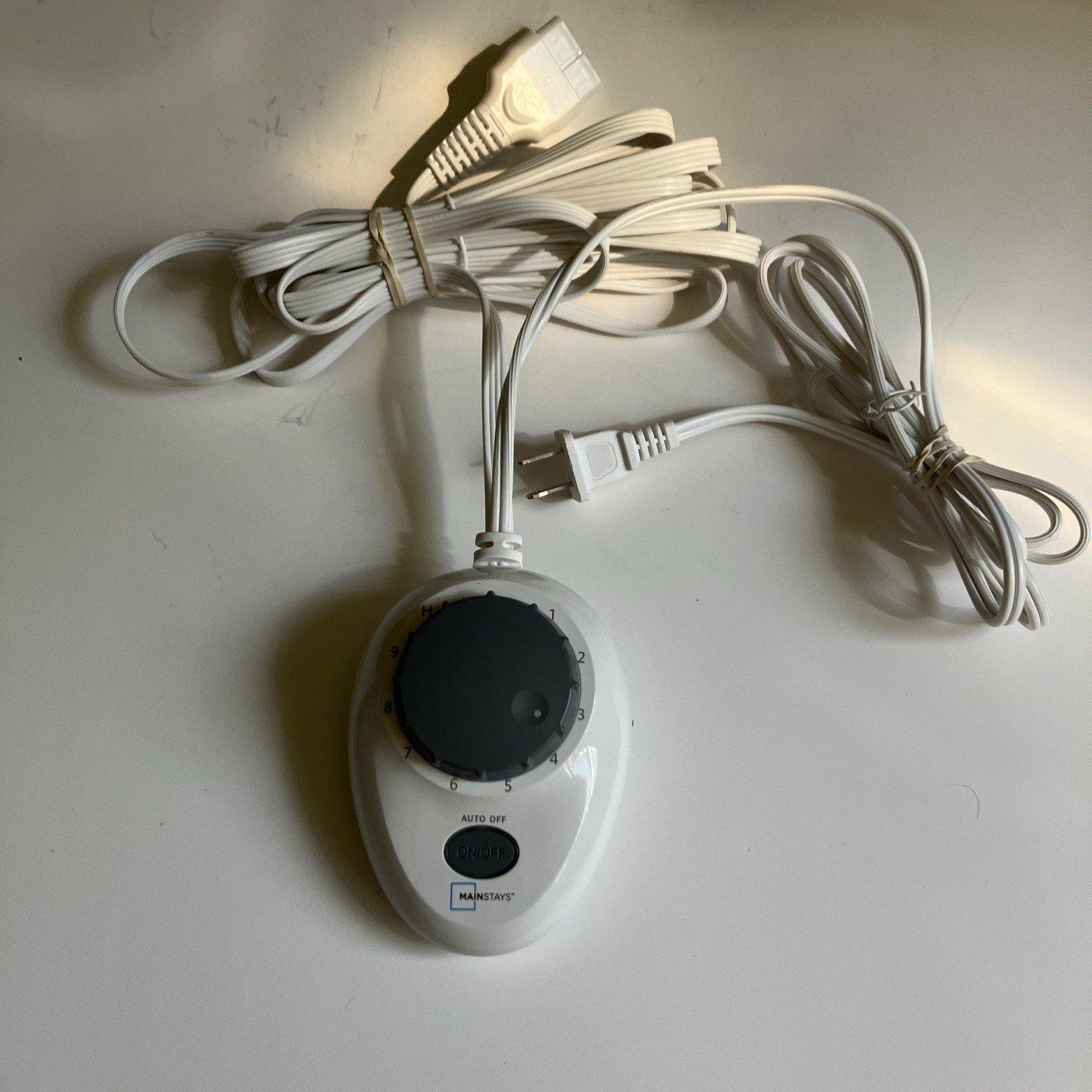 Mainstays OWF45-OB Heated Blanket Controller Cord 4-Prong Auto-Off gallery