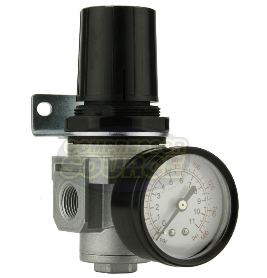 3/8" Compressor In Line Compressed Air Industrial Regulator R503 gallery