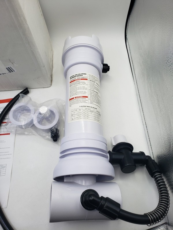 Vikua R171096 Automatic Chlorinator PENTAIR Rainbow 320 In-Line Bromine Feeder gallery