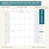 Pocket Monthly Planner 2026 Pocket 3.5" x 6.5" Dark Green Jan 2026 - Dec 2027 gallery