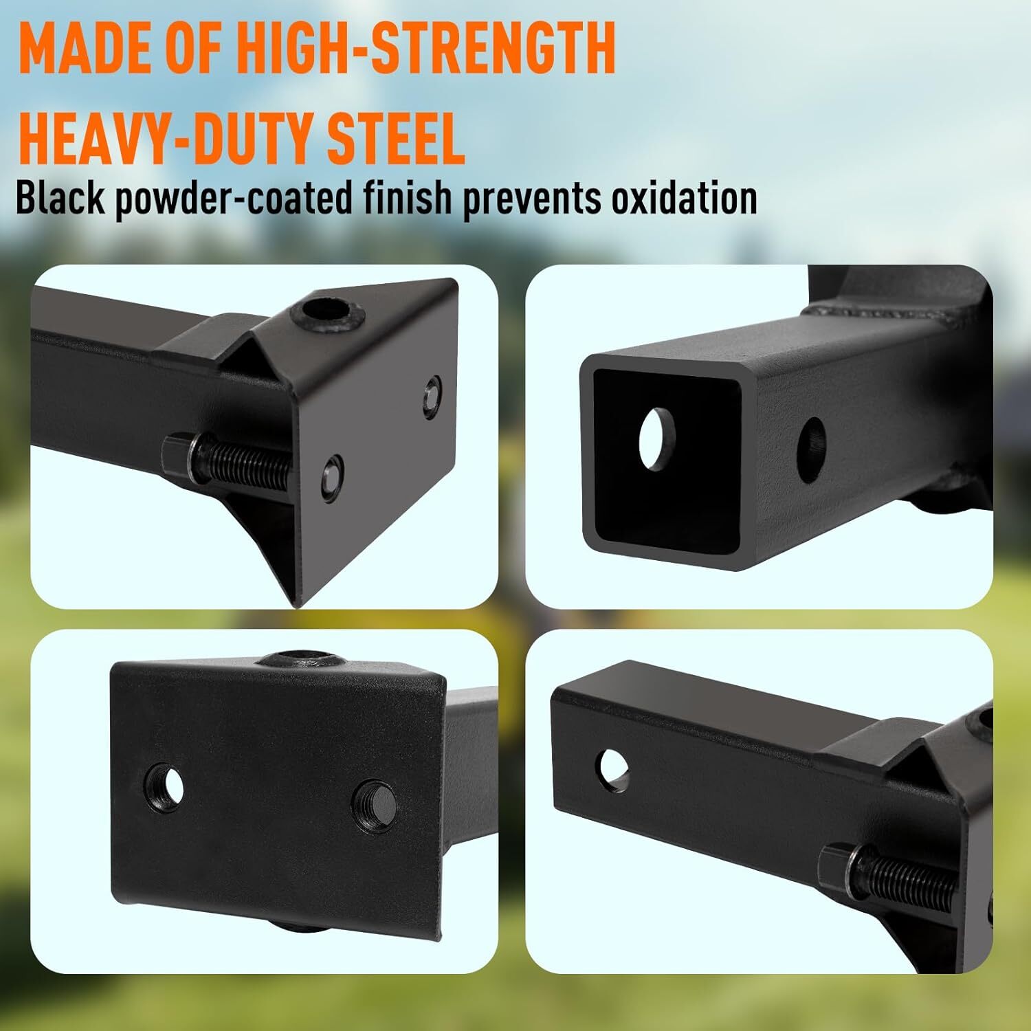 Sleeve Hitch Adapter for 2" Receiver Compatible with 3 Point Hitch Sub-Compact gallery