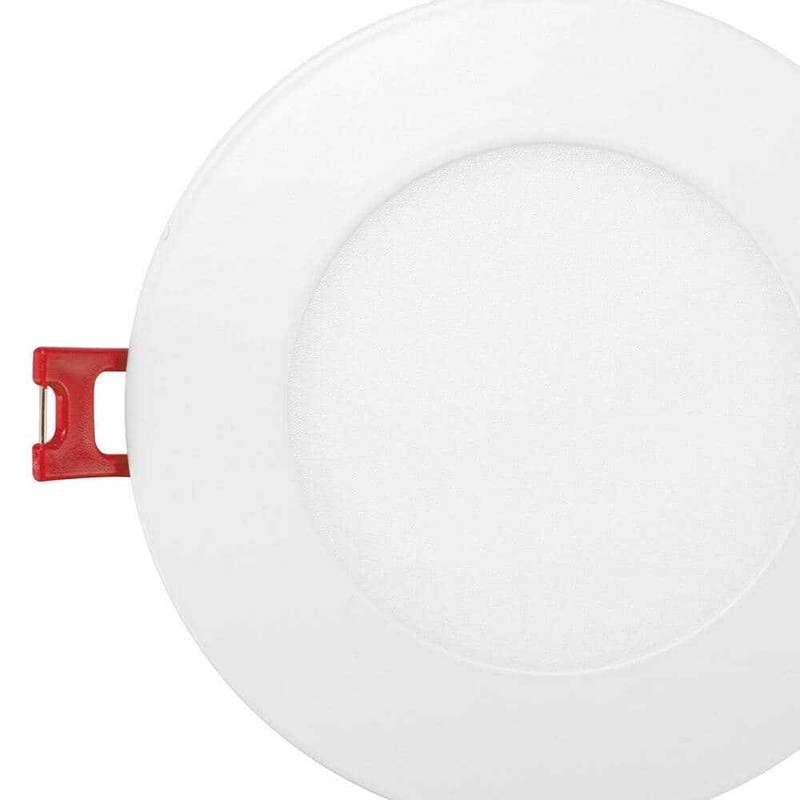 CE Box on Top Integrated LED 4 in Round Canless Recessed Light,White Soft White gallery