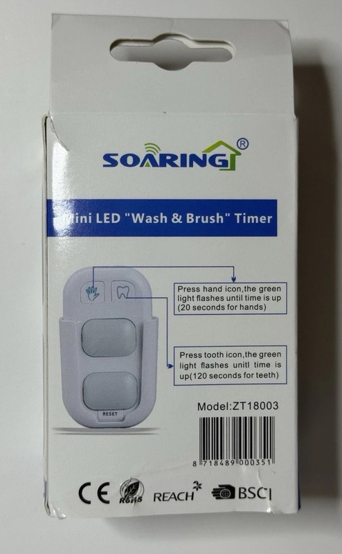 SOARING Battery Powered Timer for Kids - 2 Min Brush, 20 Sec Hand Wash, Gift gallery