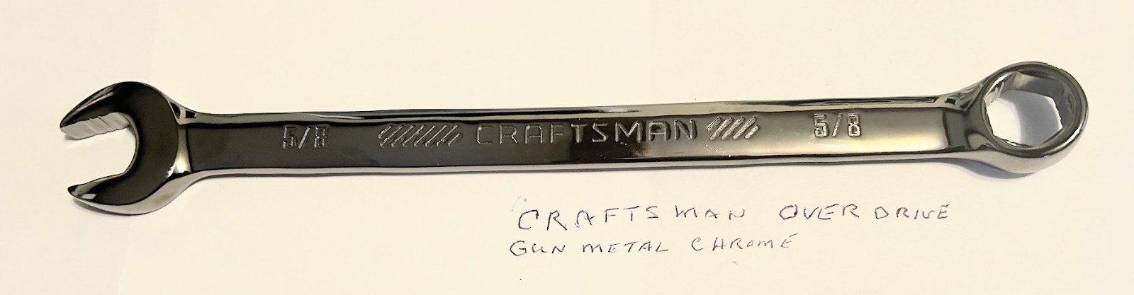 Craftsman OverDrive 5/8" Combination Wrench 12 Pt - 87-972GM Free USA Ship gallery