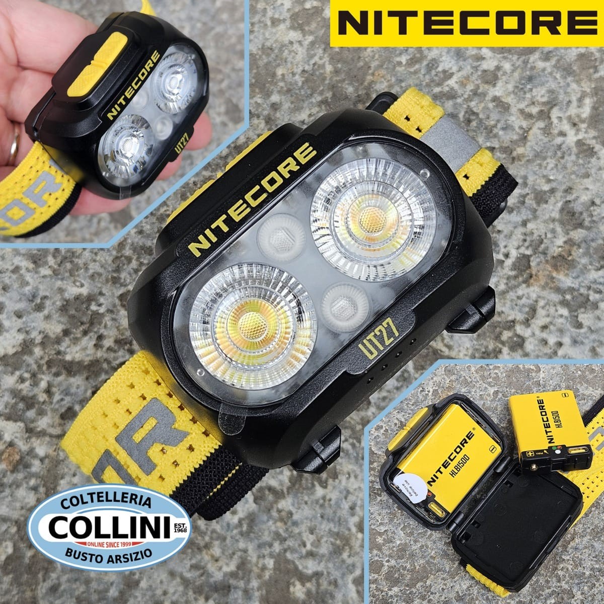 Nitecore - UT27 PRO - Classic Black - Compact Front with 2x Charging Batteries... gallery
