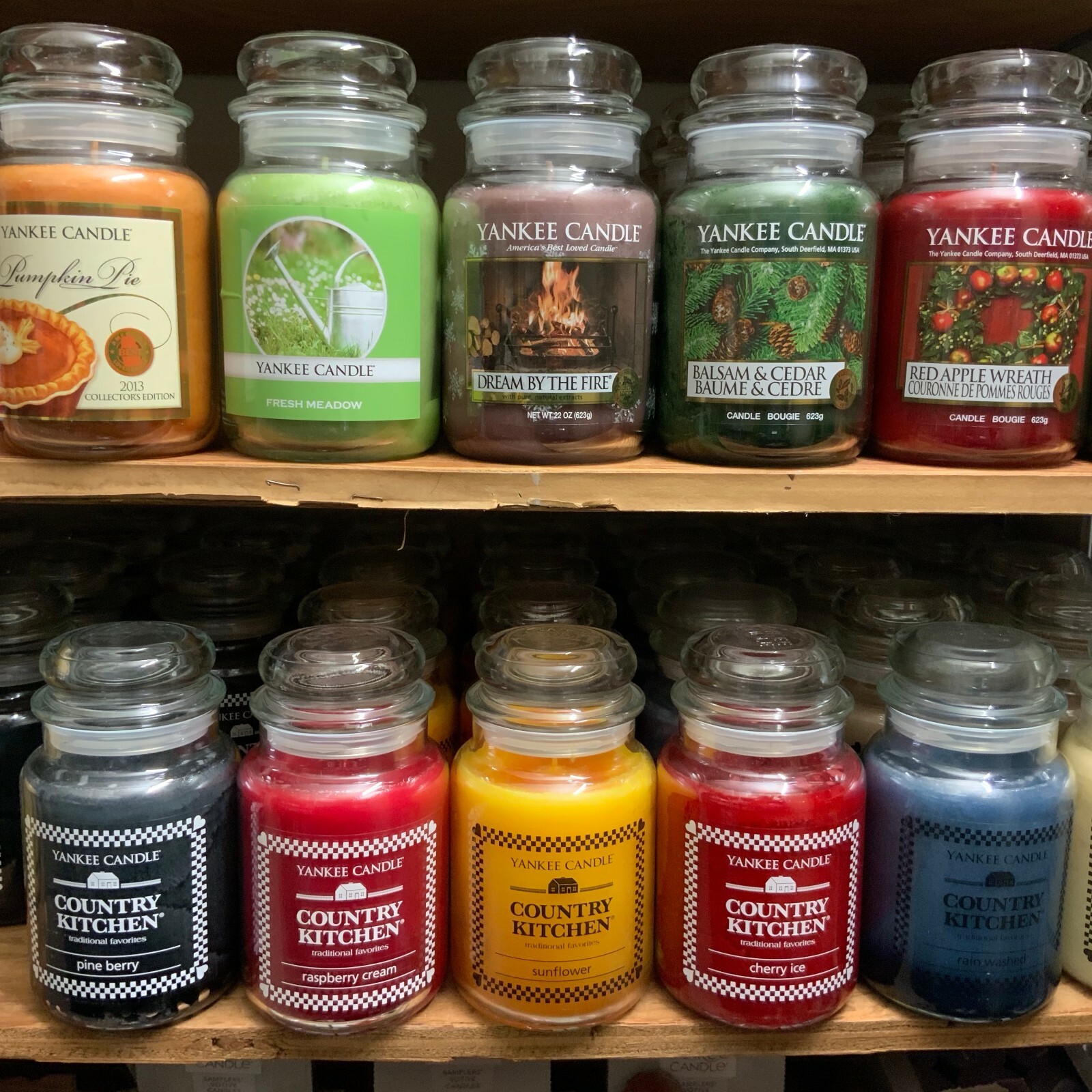 Yankee Candle Original Classic Large Jar Single Wick Candle 22 oz Rare You Pick gallery